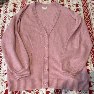 BP Pink Women's Cardigan Sweater